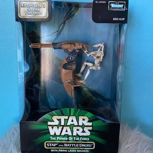 Star Wars - Episode One - Action Figure - Stap and Battle Droid
